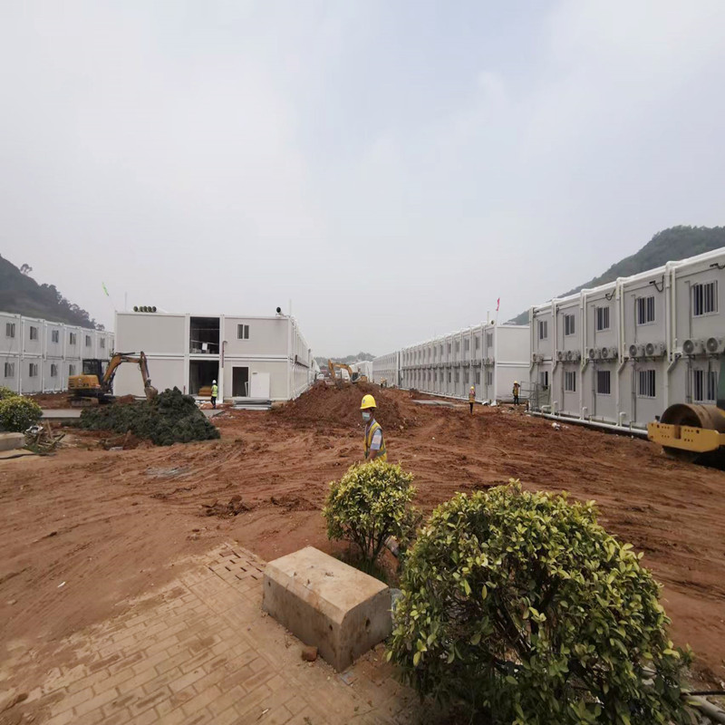 Un recorrido por el sitio de construcción - Hospital de cabina móvil